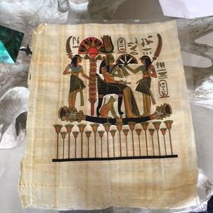 Authentic Egyptian papyrus